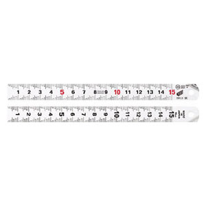 他サイト： 新潟精機 CU15KD キャッチアップスケール快段目盛 15cm[CU15KDニイガタ] 返品種別Bの商品画像