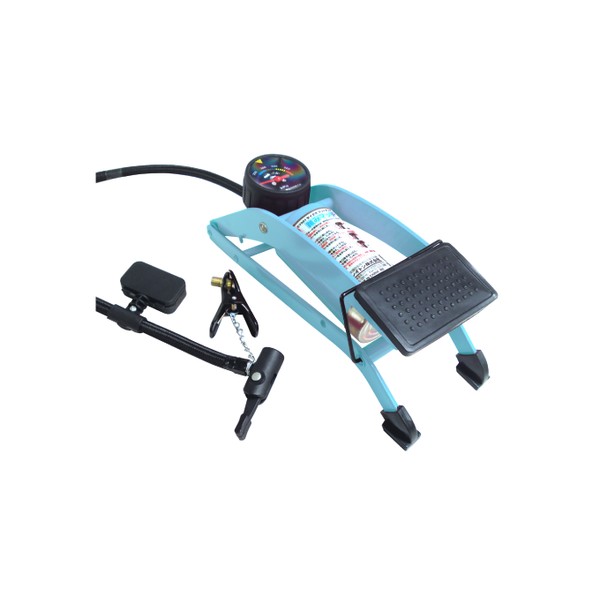 他サイト： ニューレイトン CY001BL サイクオ フットポンプ シングル 踏みマッチョ ブルー (ケース入)NEW RAYTON[CY0の商品画像