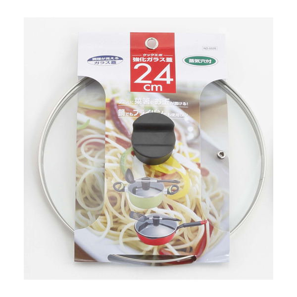 他サイト： ベストコ ND-5526 クックエポ 強化ガラス蓋 24cm[ND5526] 返品種別Aの商品画像