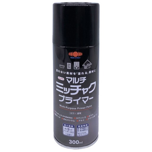 他サイト： ニッペ 4976124402050 マルチミッチャクプライマー スプレー 300ml[4976124402050] 返品種別Bの商品画像