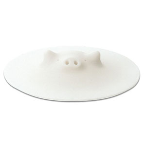 他サイト： マーナ K092 落としぶた(ホワイト)MARNA ブタの落としぶた[K092] 返品種別Aの商品画像