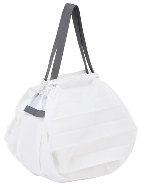 他サイト： マーナ MS411W シュパット コンパクトバッグ M ホワイトShupatto[シユパツトMS411W] 返品種別Bの商品画像