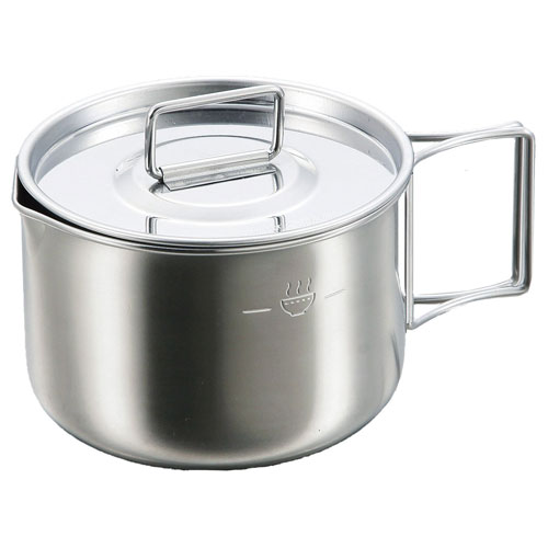 他サイト： キャプテンスタッグ M-5512 ステンレス ラーメンクッカー 570ml(リフィル用)[M5512キヤプテンスタツグ] 返品種の商品画像