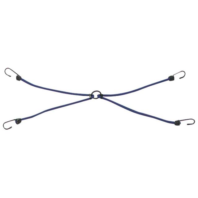 他サイト： キャプテンスタッグ M-7445 ストレッチコード80cm×9mmフック4個付CAPTAIN STAG[M7445キヤプテンスタの商品画像