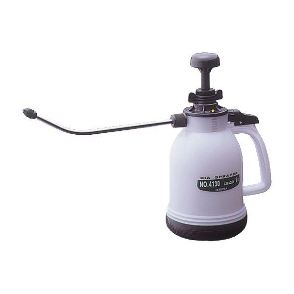 他サイト： フルプラ No.4130 プレッシャー式噴霧器 25cmノズル付1L(ダークグレー)噴霧器 ニューシースルー[FP4130] 返の商品画像