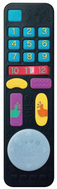 他サイト： ピープル 5種の知脳ボタンで脳が育つ! 知脳リモコン  返品種別Bの商品画像