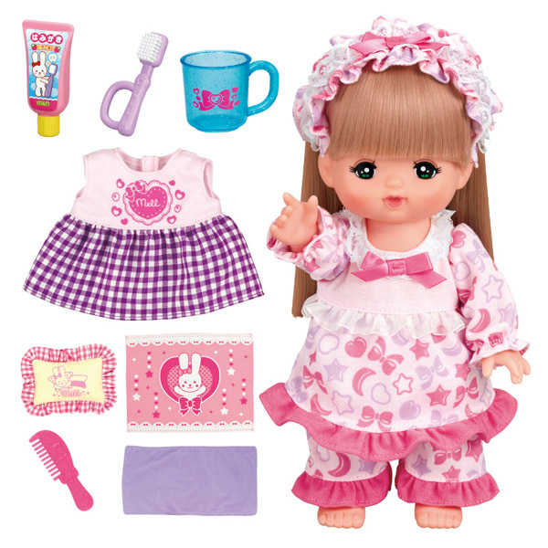 他サイト： パイロット メルちゃん いっしょにおやすみセットメルちゃん  返品種別Bの商品画像