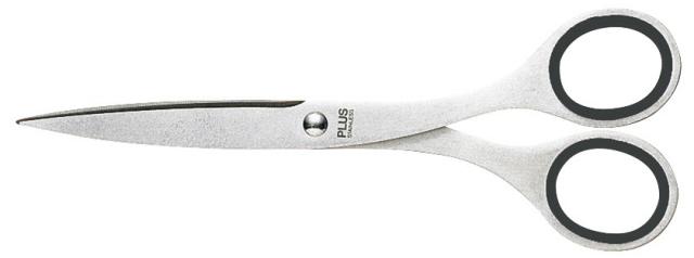 他サイト： プラス NO.165(34725) はさみ ステンレス(ブラック)[NO16534725] 返品種別Aの商品画像