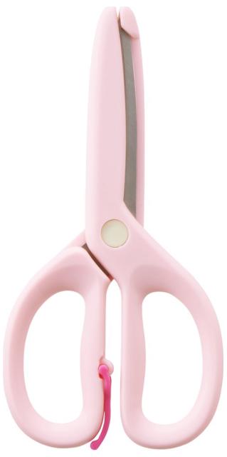他サイト： プラス SC-120M(34590) 幼児用はさみ フィットカットカーブ トット(ピンク)[SC120M34590] 返品種別Aの商品画像