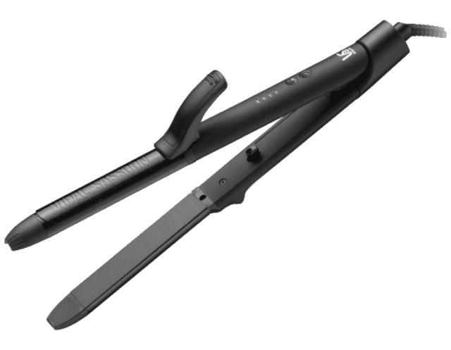 他サイト： ヴィダルサスーン マルチヘアアイロン(ブラック)【2Way】 VIDAL SASSOON マイナスイオン2WAYアイロン VSIの商品画像