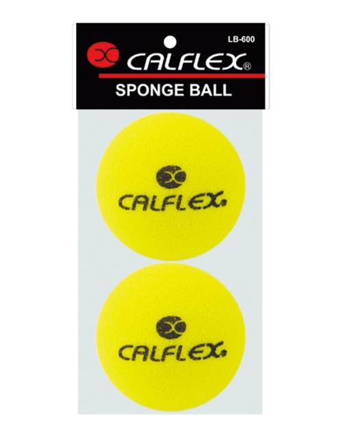 他サイト： サクライ貿易 LB-600 テニス用スポンジボール 2球入り(イエロー)CALFLEX カルフレックス[LB600サクライ] 返の商品画像