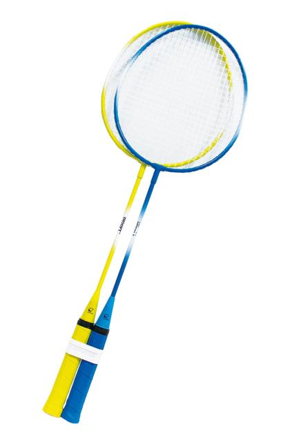 他サイト： サクライ貿易 SN-101 バドミントンラケット 2本組(シャトル2個付き)SNOOPY スヌーピー[SN101サクライ] 返品の商品画像