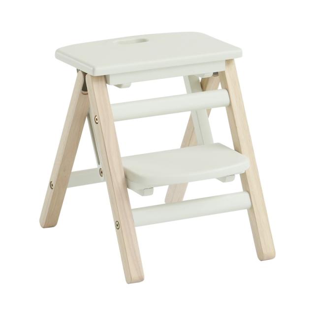 他サイト： ICHIBA 118-355107 折りたたみ式キッズステップ(アイボリー)Kids Folding Step carrie[1の商品画像