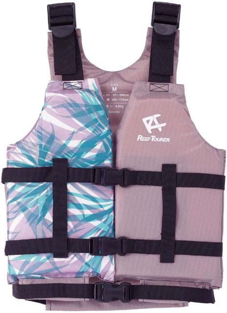 他サイト： Reef Tourer(リーフツアラー) シュノーケリングベストスリム(スモークピンク・サイズ:M)  TBT-RA0402-Sの商品画像