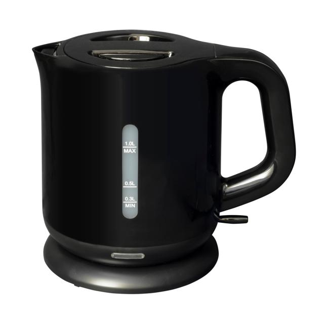 他サイト： YAMAZEN DKE-100-B 電気ケトル 1.0L ブラックYAMAZEN[DKE100B] 返品種別Aの商品画像