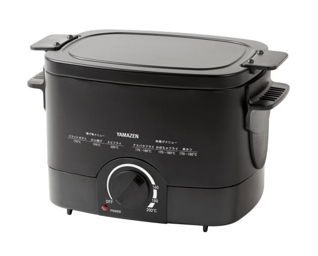 他サイト： YAMAZEN YAC-121-B 電気フライヤーYAMAZEN 揚げ物の達人[YAC121B] 返品種別Aの商品画像