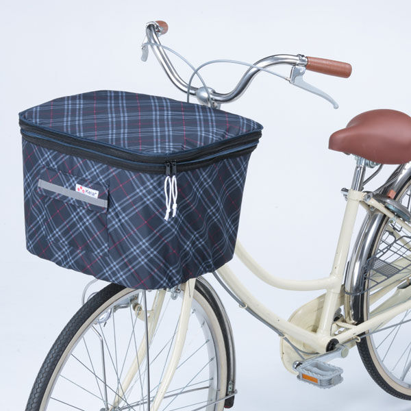 他サイト： 川住製作所 KW-256FR 川住 KW-256FR 2段式前カゴカバー(フレンチBR)[KW256FR] 返品種別Aの商品画像