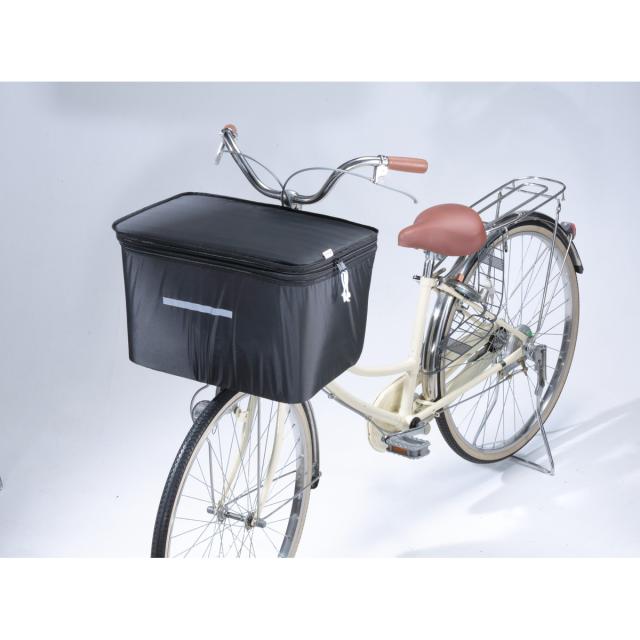 他サイト： Kawasumi KWF-120BK 2段前カゴカバー ワイド (BK)[KWF120BK] 返品種別Aの商品画像