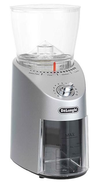 他サイト： デロンギ KG366J コーン式コーヒーグラインダー シルバーDeLonghi[KG366J] 返品種別Aの商品画像