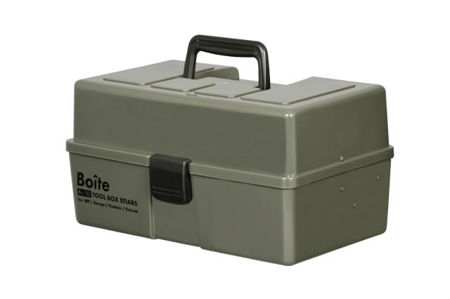 他サイト： ベストコ MA-4028 パーツツールボックス 仕切式(カーキ)Bestco Boite[MA4028ベストコ] 返品種別Aの商品画像
