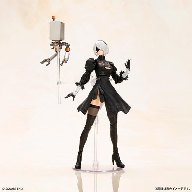 他サイト： スクウェア・エニックス NieR:Automata プラスチックモデルキット 2B(ヨルハ二号B型)プラモデル  返品種別Bの商品画像