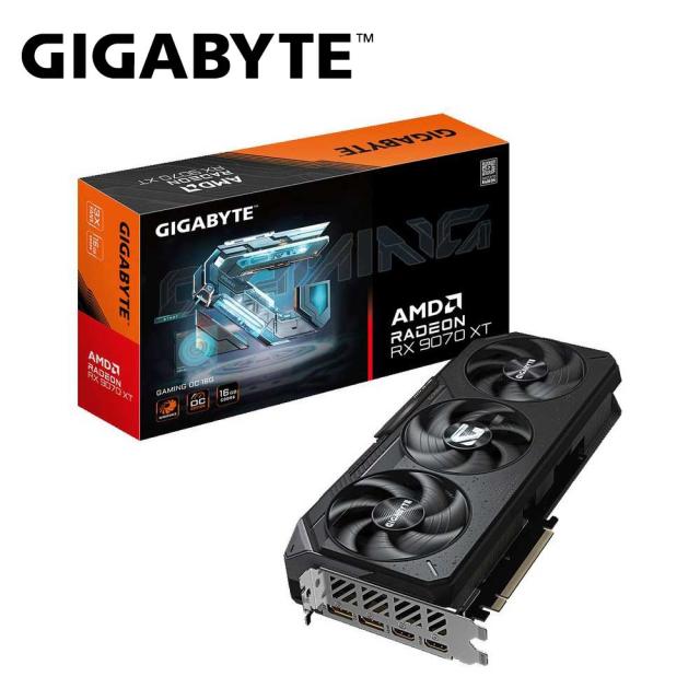 他サイト： GIGABYTE|ギガバイト GV-R9070XTGAMING OC-16GD GIGABYTE Radeon RX 9070 の商品画像