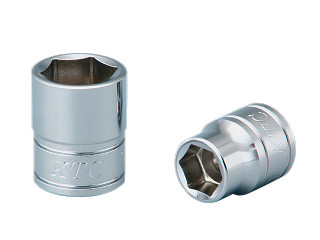他サイト： KTC(京都機械工具) B3-22-S 9.5sq.ソケット(六角) 22mmKTC[B322SKTC] 返品種別Bの商品画像