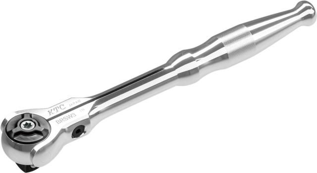 他サイト： KTC(京都機械工具) BRSW3 9.5sq スイベルラチェットハンドルKTC[BRSW3KTC] 返品種別Bの商品画像