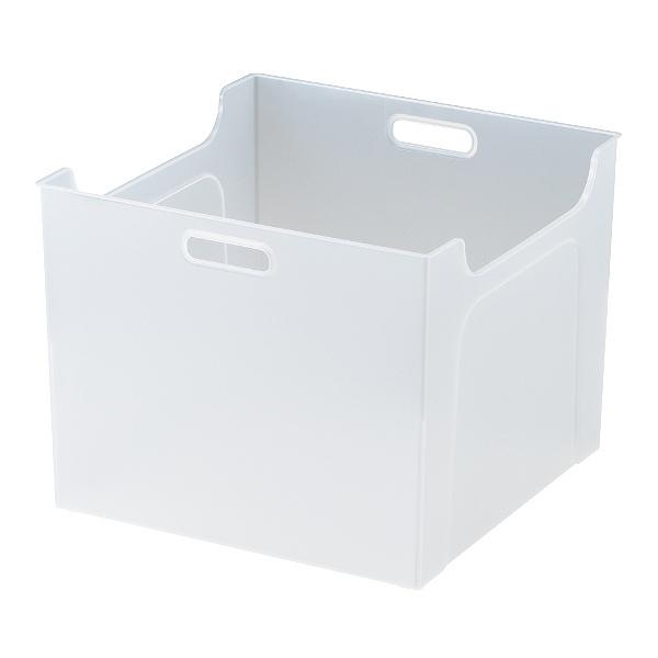 他サイト： サンカ NSO-BLCL 収納ケース 約 幅32.9×奥行32.9×高さ26.3cm ナチュラ ソートボックス L squ+(クの商品画像