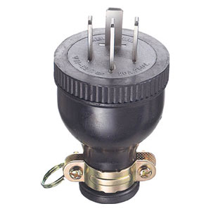 他サイト： 明工社 MP2526 ゴムプラグ接地3P[MP2526] 返品種別Bの商品画像