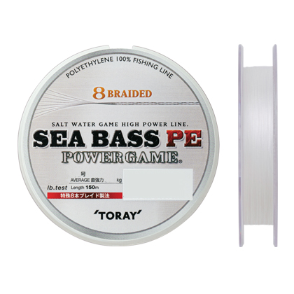 他サイト： 東レ シーバスPE パワーゲーム 150m ナチュラル(0.8ゴウ/15lb.test) シーバスPE パワーゲーム 150m の商品画像