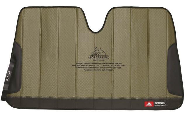 他サイト： ダルトン(DULTON) V21-0355L/OV オート サンシェード L (オリーブ)FOR CAR LIFE[V21035の商品画像