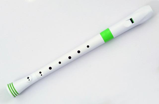 他サイト： ヌーボ FGREGNJP REC(WH/GR) ソプラノリコーダー(ホワイト+グリーン)NUVO SopranoRecorderの商品画像