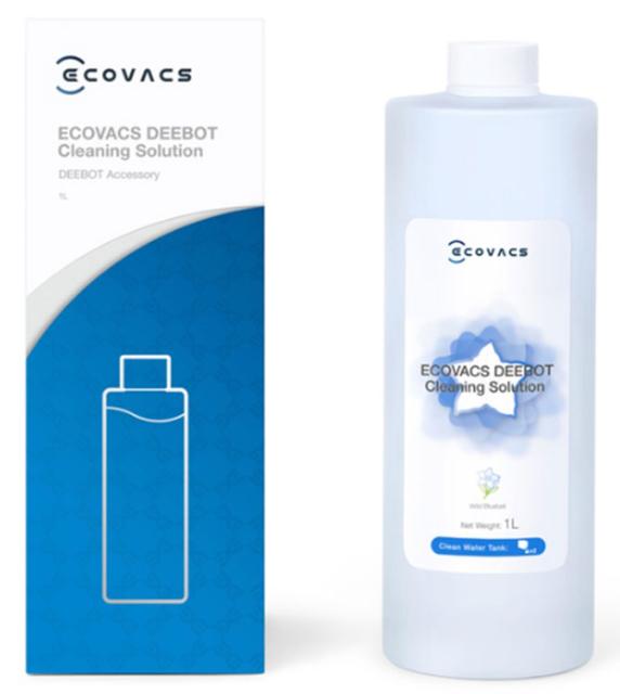 他サイト： エコバックス D-SO01-0019 ECOVACS DEEBOT X1シリーズ製品専用洗剤 1LECOVACS 洗浄液 洗浄剤の商品画像