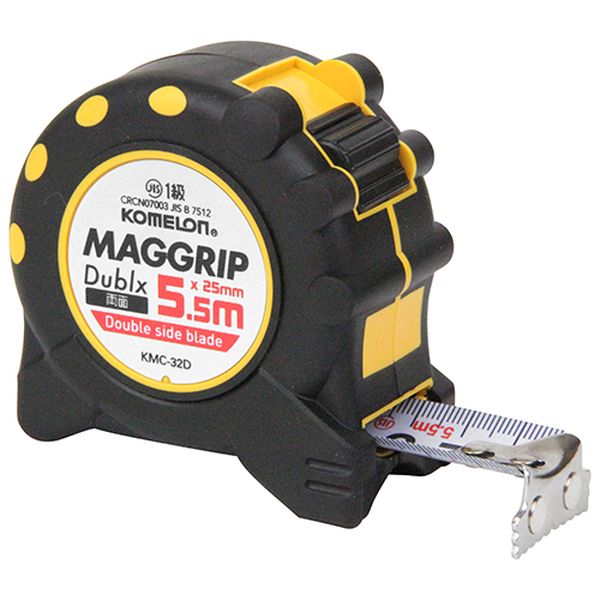 他サイト： コメロン KMC-32D マググリップ両面(長さ5.5m×幅25mm)KOMELON コンベックス[KMC32D55M25MM]の商品画像