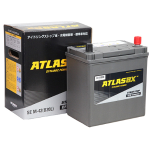 他サイト： ATLAS BX 国産車用バッテリー DYNAMIC POWER【他商品との同時購入不可】 アイドリングストップ車対応 M-42の商品画像