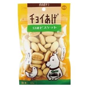 他サイト： わんわん チョイあげ 豆乳ビスケット 40g 返品種別Bの商品画像