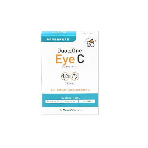 他サイト： メニワン Duo One Eye C(デュオワンアイシー) 犬猫用 180粒(60粒×3袋) 眼(水晶体)の健康維持返品種別Bの商品画像