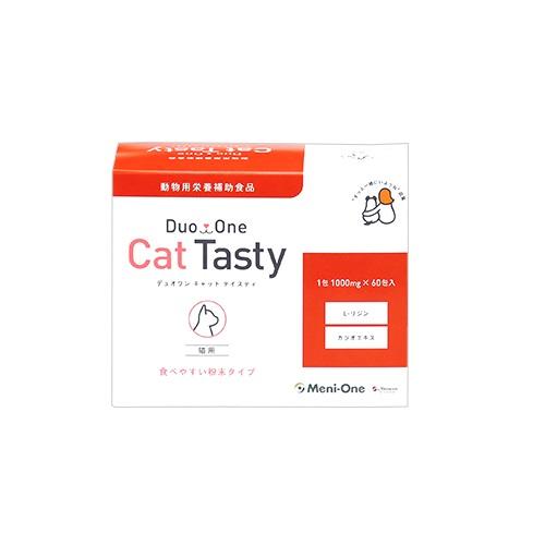 他サイト： メニワン Duo One Cat Tasty 粉末タイプ(デュオワンキャットテイスティ)  猫用 60包入 眼の健康維持返品種別の商品画像