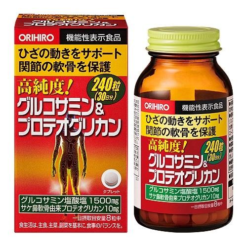 他サイト： オリヒロ 高純度グルコサミン&プロテオグリカン 240粒 返品種別Bの商品画像