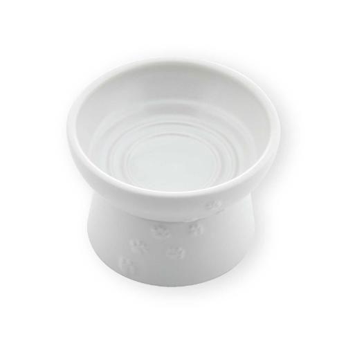 他サイト： 猫壱 猫用脚付フード ホワイト 1個 返品種別Aの商品画像