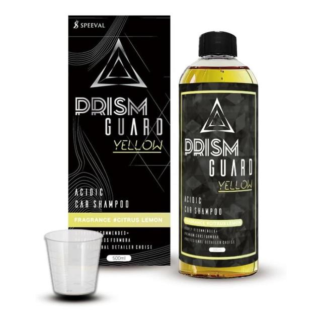 他サイト： SPEEVAL Prism Guard イエローカーシャンプー500ml シトラスの香り 酸性カーシャンプー 返品種別Aの商品画像