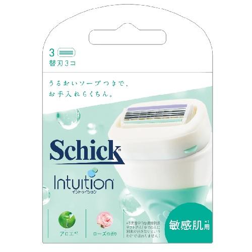 他サイト： シック・ジャパン シック イントゥイション 敏感肌用 替刃(3コ入) 返品種別Aの商品画像