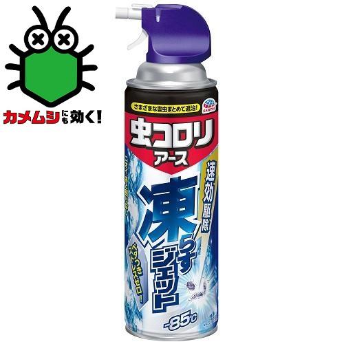 他サイト： アース製薬 虫コロリアース 凍らすジェット 300mL (対象害虫:ムカデ、ケムシ、カメムシ等)返品種別Aの商品画像