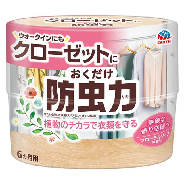 他サイト： アース製薬 おくだけ防虫力 フローラルソープ 300mL 返品種別Aの商品画像