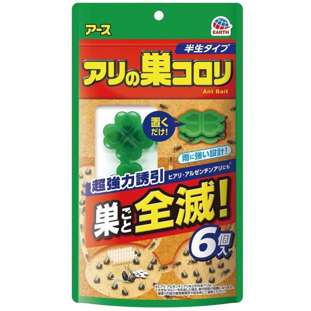 他サイト： アース製薬 アリの巣コロリ 半生タイプ 6個入 返品種別Aの商品画像