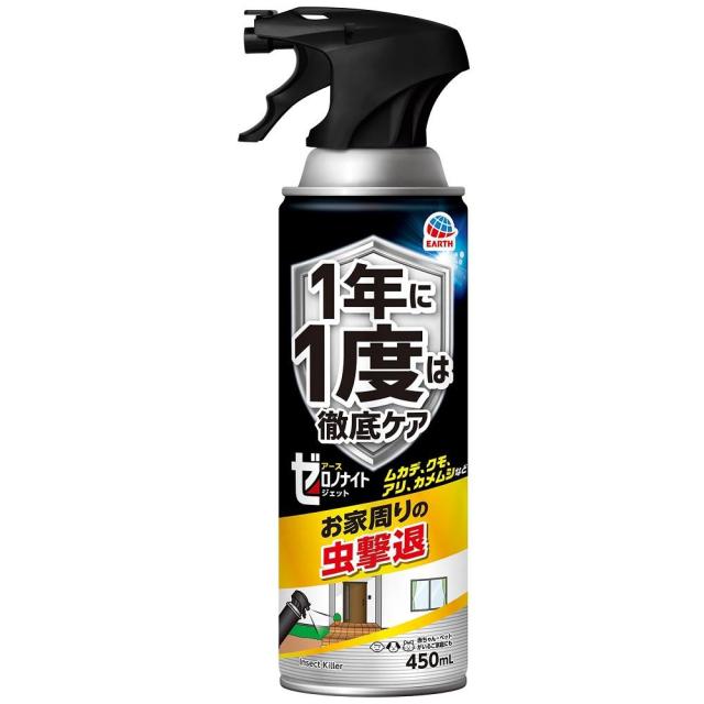 他サイト： アース製薬 ゼロノナイト イヤな虫用 ジェット 450mL 返品種別Aの商品画像