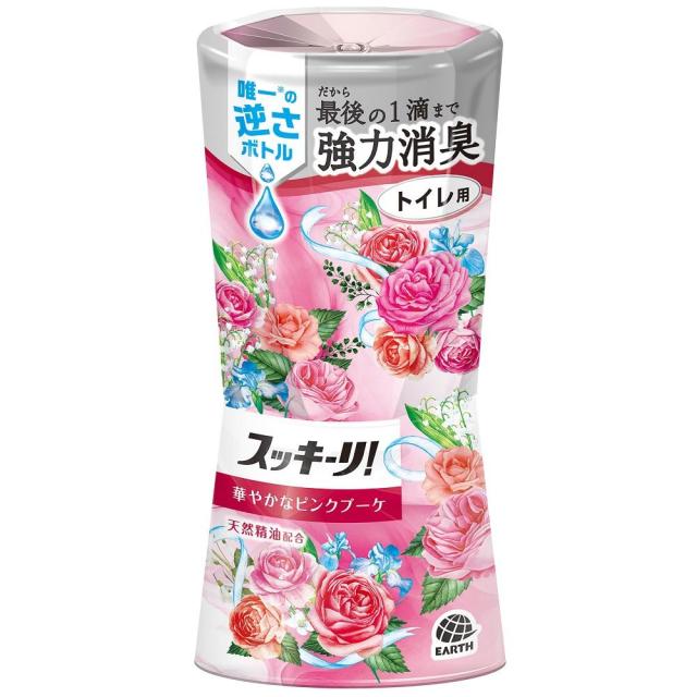 他サイト： アース製薬 トイレのスッキーリ! ピンクブーケの香り 400ml 返品種別Aの商品画像