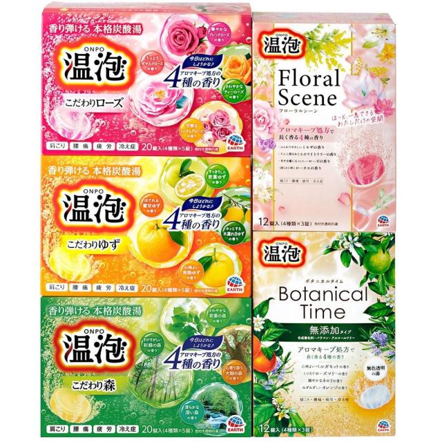 他サイト： アース製薬 温泡 ONPO 詰合せ 84錠入 返品種別Aの商品画像