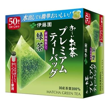 他サイト： 伊藤園 お〜いお茶 プレミアムティーバッグ 宇治抹茶入り緑茶 1箱(50袋) 返品種別Bの商品画像